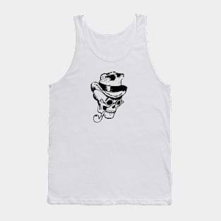 Funny Skull Tank Top